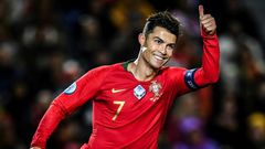 Closing in on a century: Cristiano Ronaldo has scored 98 goals for Portugal