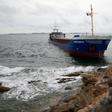 The Rhodanus, transporting 2,650 tonnes of steel coils and seven crew, ran into trouble in the Mouths of Bonifacio nature reserve