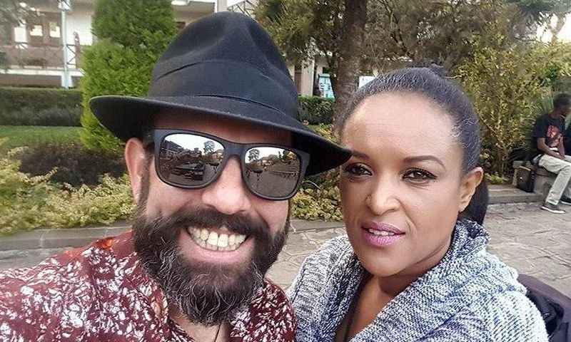 Gilad Millo with singer Tsedenia Gebre. He has landed a new job.