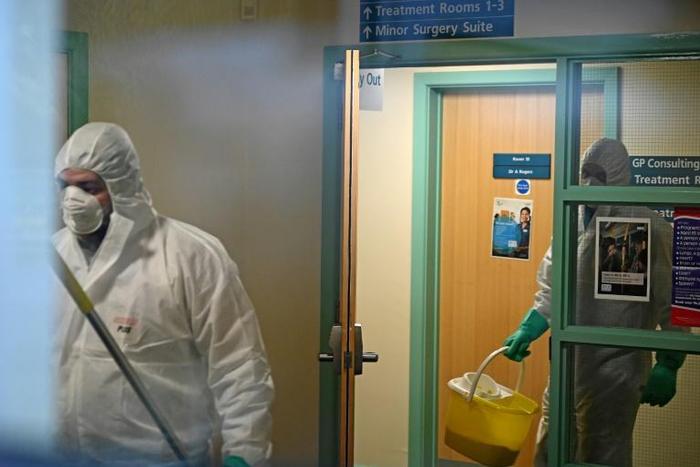 Britain's has recorded eight cases and been forced to shut down two branches of a medical centre in the southeast city of Brighton where two staff members tested positive