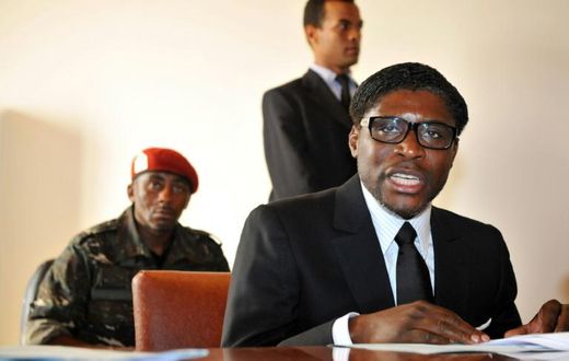 Teodorin Obiang, pictured here in 2012, is the son of Equatorial Guinean President Teodoro Obiang Nguema, who has ruled the country for four decades
