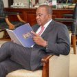 President Uhuru Kenyatta reading BBI report