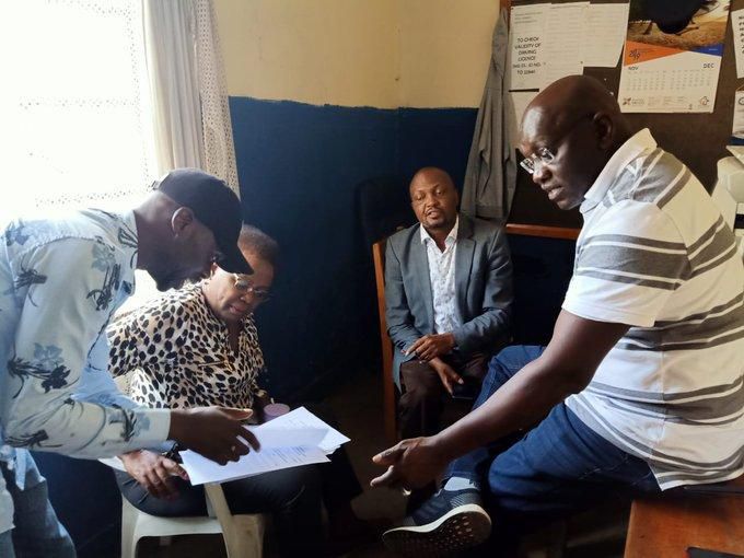 Moses Kuria in police custody