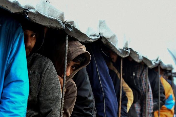 The Vucjak migrant camp near Bihac,  northern Bosnia, has been denounced for  inhumane living conditions that include lack of running water, heat or proper toilets