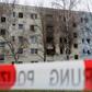The local mayor described the building as a 'scene of devastation'