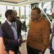 President Uhuru Kenyatta with Kisumu Governor Anyang' Nyong'o. 5 senior government officials sent home over corruption