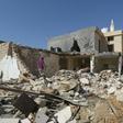 An area in the southern part of Tripoli is seen in October 2019 after a deadly air raid