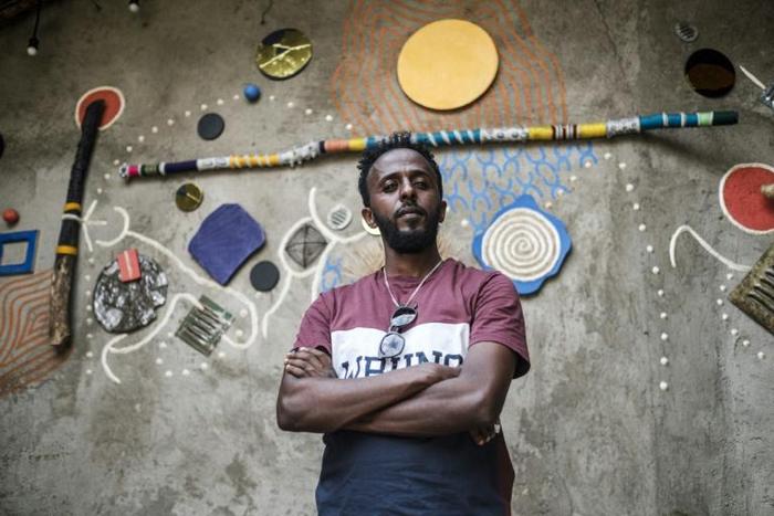 "You live by sharing ideas," Mulubrhan said. "So we can use art to reunite all the people"