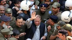 Former Pakistani premier Nawaz Sharif's health has deteriorated since he was imprisoned on corruption charges