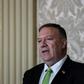 US Secretary of State Mike Pompeo gives a press conference in Portugal, before heading to Morocco