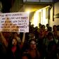 Protestors demand the resignation of Governor Wanda Vazquez Garced in San Juan, Puerto Rico