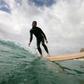 Comeback: Wooden surfboards became sidelined by synthetic materials. Green awareness has put them in the spotlight.