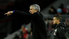 Quique Setien enjoyed a winning start as coach of Barcelona, although only just