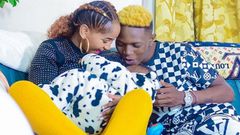 Mr seed and wife Nimo Gachuiri reveal son's face for the first time [Photo]