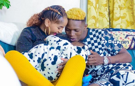 Mr seed and wife Nimo Gachuiri reveal son's face for the first time [Photo]