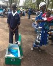 Jalang’o comes to the rescue of form one student who reported to school with an empty metal Box (Photos)