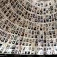The ceiling at the Hall of Names at the Yad Vashem Holocaust Memorial museum in Jerusalem