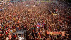 WCB President Diamond accorded a heroic welcome in his home Town Kigoma ahead of much anticipated Concert (photos)