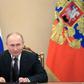 Russian President Vladimir Putin chairs a Security Council meeting in Moscow on February 28, 2020; Turkish President Recep Tayyip Erdogan and Putin were quick to hold telephone talks and plan a summit as soon as next week