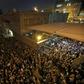 Iranians students demonstrate following a tribute for the victims of Ukraine International Airlines Boeing 737
