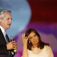 Argentina's new President Alberto Fernandez speaks during his inauguration ceremony in Buenos Aires on December 10, 2019