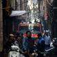 Firefighters battled for hours to put out the blaze in the narrow and congested lanes of Old Delhi