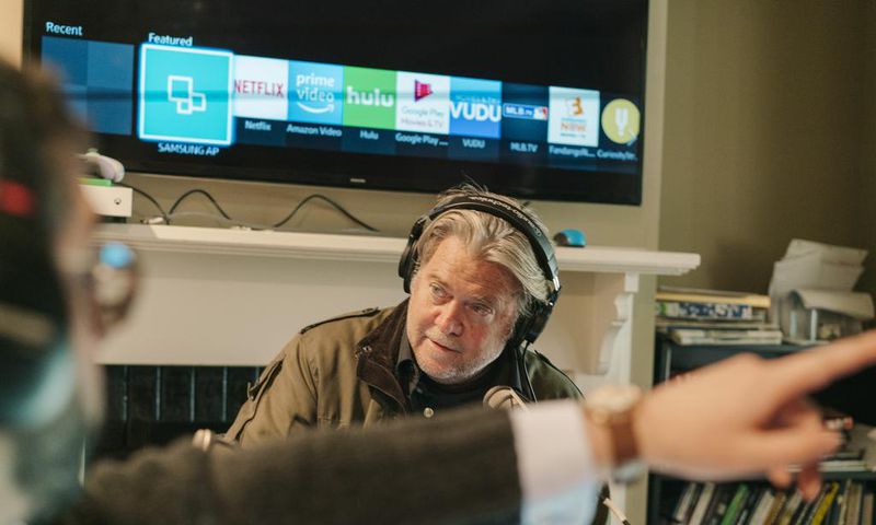 In Steve Bannon's Basement, a Rogue 'War Room' to Fight Impeachment