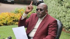 Former Machakos Senator Johnston Muthama