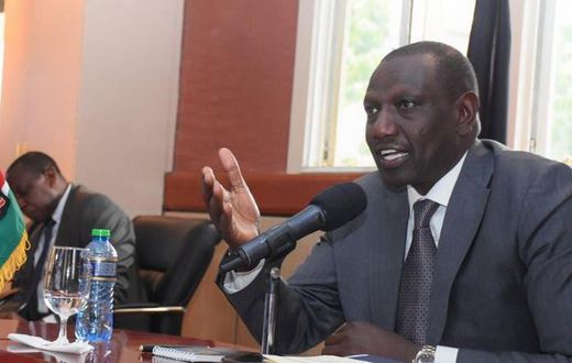 File image of DP Ruto at a past event