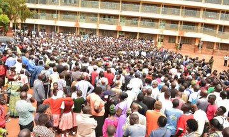 DP William Ruto visiting Kakamega Primary School