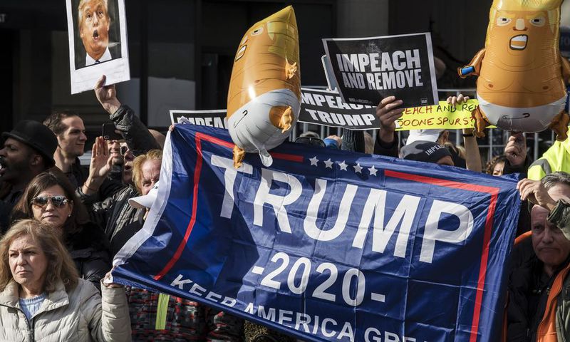 Impeachment Testimony Sends Talk Radio Shows to Familiar Sides