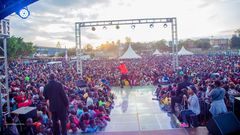 Singer Mr Seed brings Ruiru to a standstill, acquires first family car (Photo+Video)