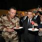 Last year French President Emmanuel Macron celebrated with French troops in Chad
