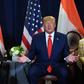 US President Donald Trump, seen here with Indian Prime Minister Narendra Modi, did not know that India shared a border with China, according to a new book