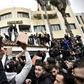 The brick has become the symbol of the anti-vote campaign in Algeria's Kabylie heartland of the Berber community