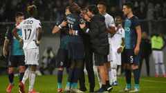 FC Porto's Malian forward Moussa Marega left the pitch after racists chants