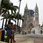 Built in a neo-gothic style between 1897 and 1916, the cathedral is one of the central African country's main tourist attractions
