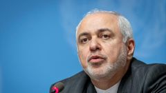 Javad Zarif, pictured here in Geneva, said Europe was being 'bullied' by Washington