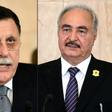 Libya's conflict pits UN-recognised premier  Fayez al-Sarraj against military commander Khalifa Haftar