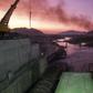 The Blue Nile river passes through the Grand Ethiopian Renaissance Dam (GERD), near Guba in Ethiopia
