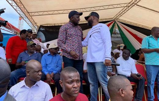 Joho, Raila steal the show in Mombasa as Tangatanga brigade given a a surprise