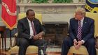 Uhuru's meeting with Trump at the White House