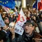 The rallies erupted a day after Poland's top court warned the reform plans would risk EU membership if they were enacted