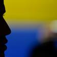 A profile view of Venezuelan opposition leader Juan Gaido taken during a meeting with union representatives in Caracas on February 20, 2020; he has called for a major anti-government rally on March 10