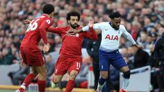 Liverpool vs Tottenham in a past match (courtesy)