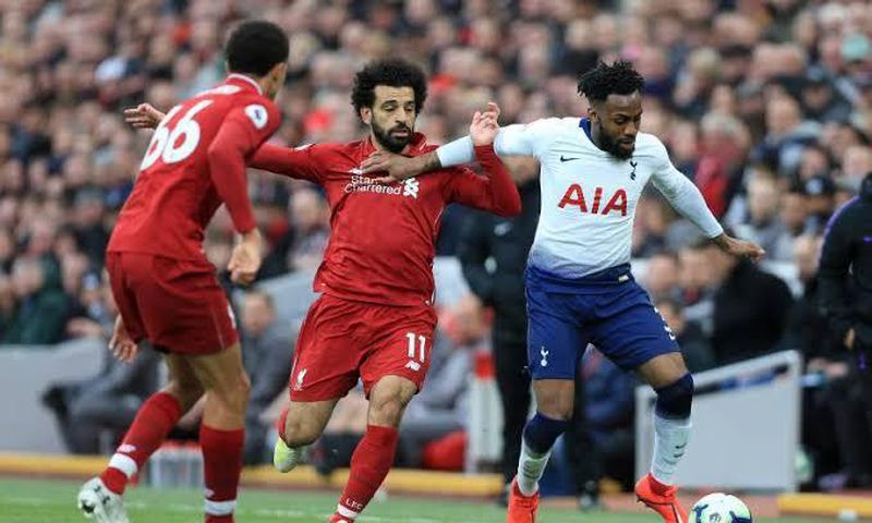 Liverpool vs Tottenham in a past match (courtesy)