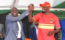 DP Ruto with Mariga