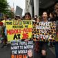 Protesters in Sydney have kicked off a fresh round of global climate protests