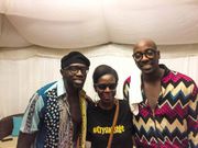 Crystal Asige with Bien and Polycarp
