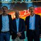 Bjoern Hoecke, seen in August with party colleagues Andreas Kalbitz and Joerg Urban, is the leader of the radical Fluegel ("Wing"), but has yet directly to put forward his name to succeed Alexander Gauland as AfD co-chairman